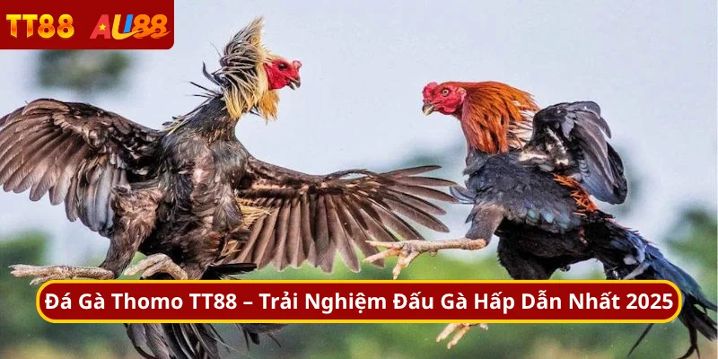 Đá Gà Thomo TT88 – Trải Nghiệm Đấu Gà Hấp Dẫn Nhất 2025